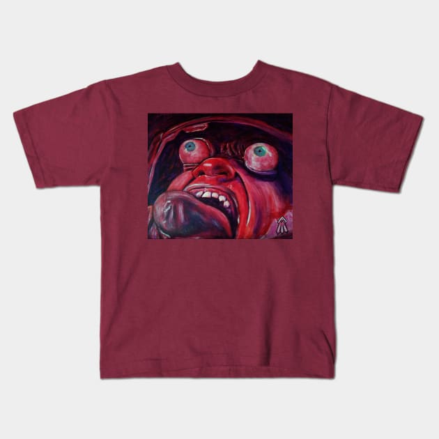 Mars Kids T-Shirt by PopCubism